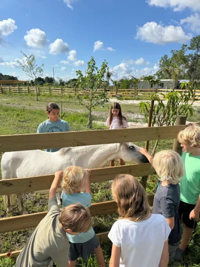 The farm campus in Fort Myers, where learners spend most school days